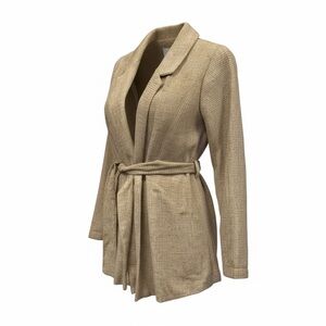 Crescent Open Waist Tie Relaxed‎ Blazer, Small
